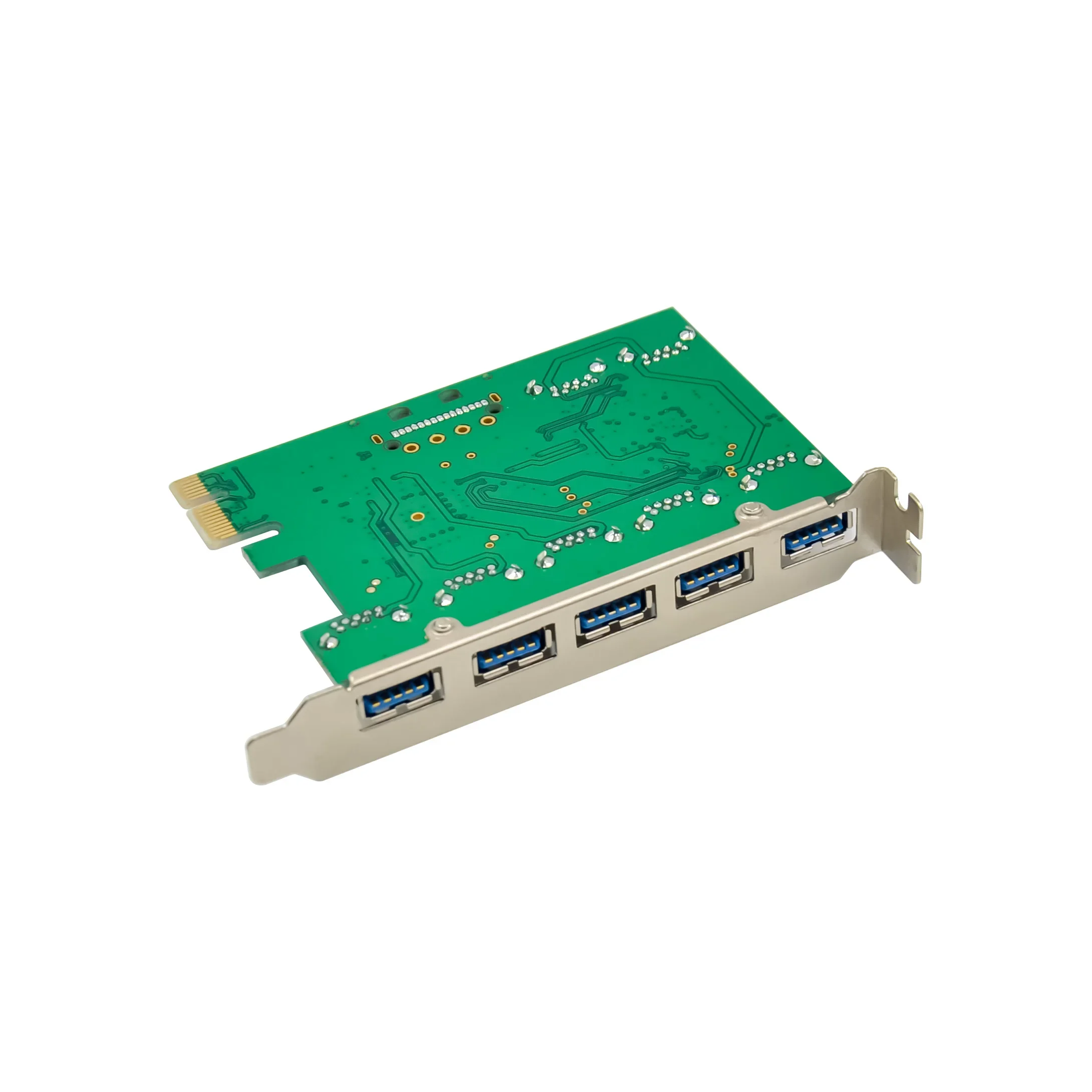 Pci Express 5 Port USB3.0 External 2 Ports USB3.0 USB 3.0 to pcie Expansion Card pcie 7 ports usb hub adapter VL805 VL812 chip - imagen 4