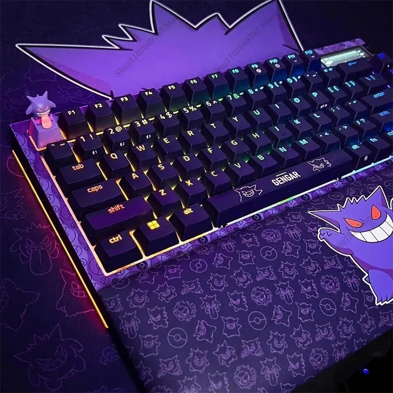 Razer Pokemon Gengar Edition Keycap Anime teclas periféricas se adapta a todos los teclados mecánicos y ópticos Razer regalos del Festival - imagen 4