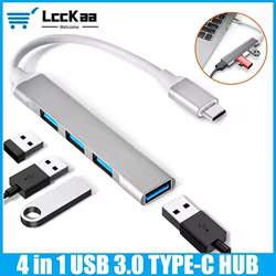Hub USB C 3.0 Puertos OTG – Alta Velocidad para PC y Mac Escritorio