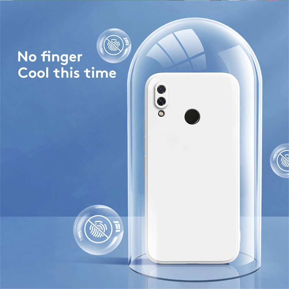 Funda de teléfono Original para Huawei Nova 3 3i 3E, protección de cámara de silicona líquida Nova3, funda fina clásica de lujo suave - imagen 4