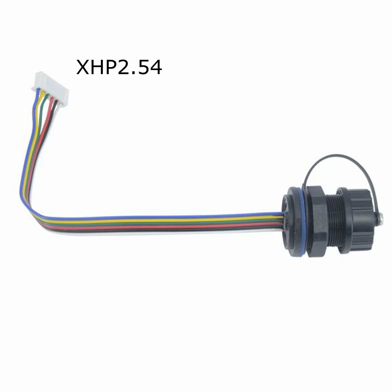 Conector de enchufe impermeable RJ11 M20 XHP 2,54 6P6C Cable de extensión de línea telefónica extensor adaptador Universal de 4/6 núcleos