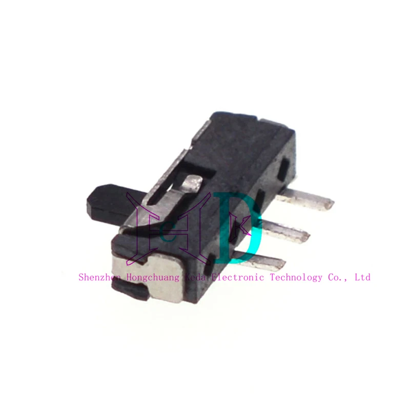 Interruptor de palanca pequeño MSK12D18A, con una altura de mango de 2-3mm, fila única vertical, interruptor horizontal de dos velocidades micro deslizante 1P2T - imagen 5