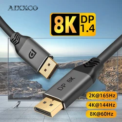 AIXXCO Cable DisplayPort 1.4 8K 60Hz para PC y TV