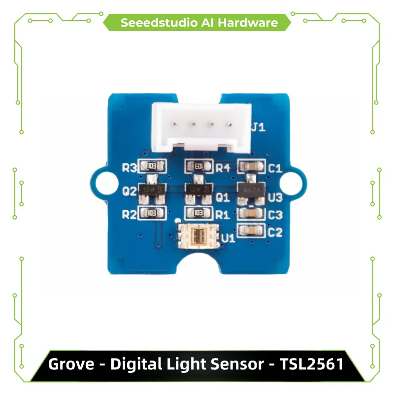 Grove-Sensor de luz Digital, Compatible con Arduino, TSL2561