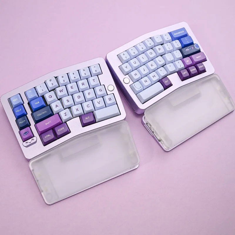 Juego de teclas con tema personalizado de galaxia, tapa de teclado con perfil PBS de sublimación PBT personalizada para accesorios de teclado mecánico - imagen 4