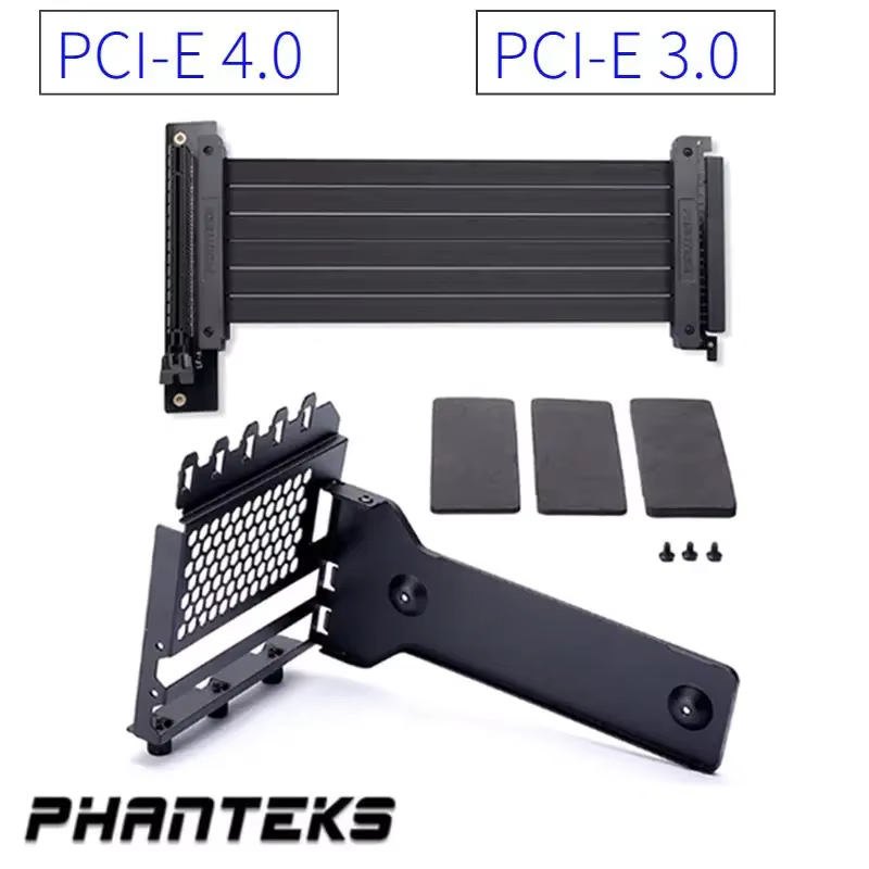 Phanteks Cable Elevador GPU PCIe 4.0 X16 Vertical Soporta Montaje