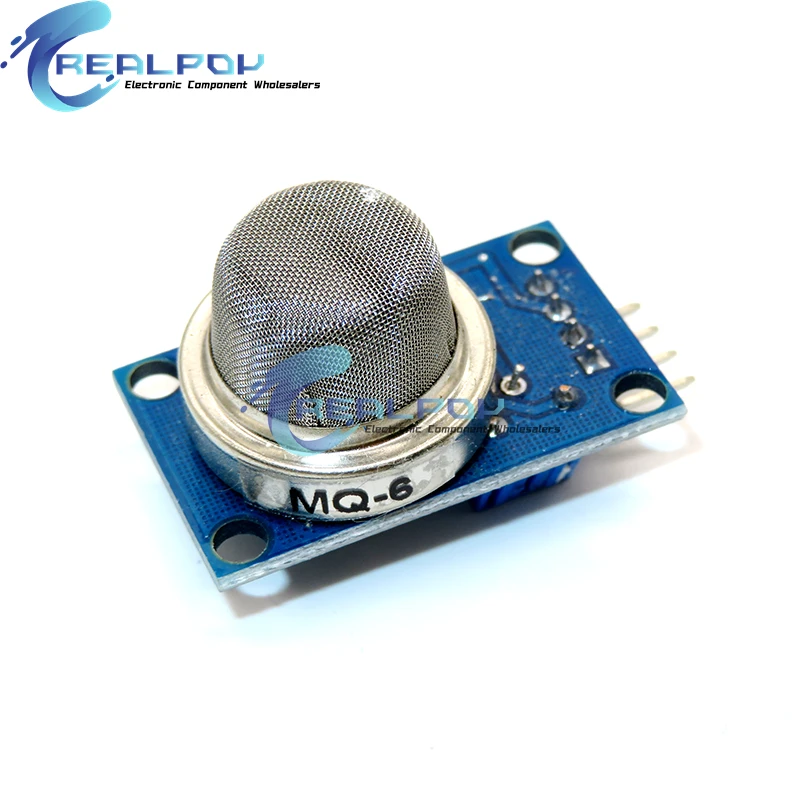 MQ-2 MQ-3 MQ-4 MQ-5 MQ-6 MQ-7 MQ-8 MQ-9 MQ-135 Módulo de Sensor de Gas licuado de metano de detección de humo para arrancador Arduino - imagen 4