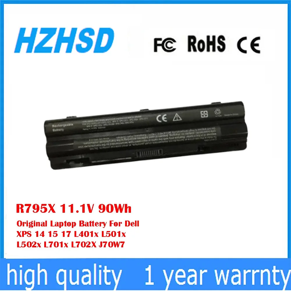 R795X 11,1 V 90Wh batería Original del ordenador portátil para Dell XPS 14 15 17 L401x L501x L502x L701x L702X J70W7