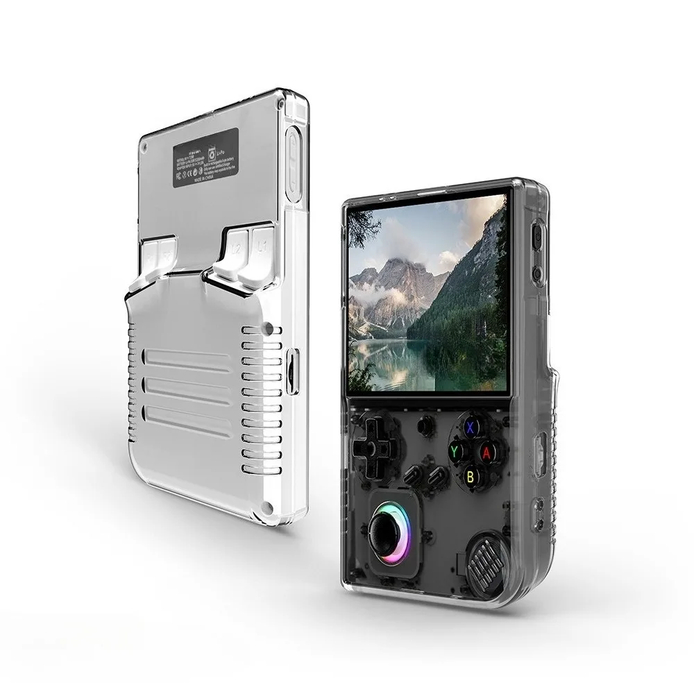 Para consola de juegos ANBERNIC RG40XXV, funda transparente de TPU antiarañazos, funda protectora a prueba de golpes, accesorios de carcasa para consola de juegos - imagen 4