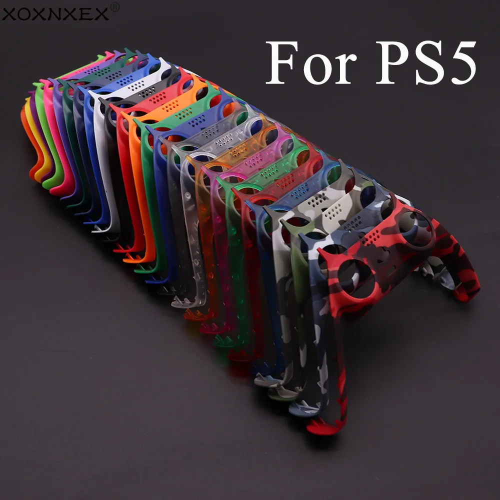1 Uds mango de repuesto tira decorativa placa frontal para controlador PS5 Gamepad decoración tira carcasa cubierta