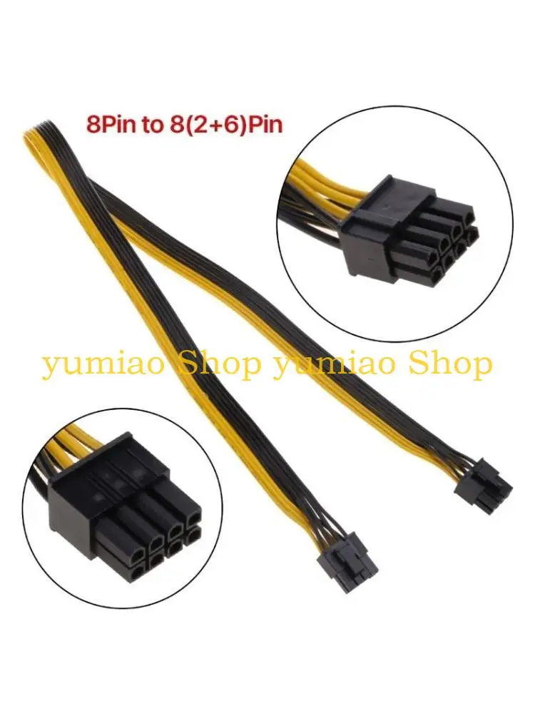 587b 8pin a 8 pin (6+2) GPU 8pin Power Splitter Graphics Tarjeta Cable 60