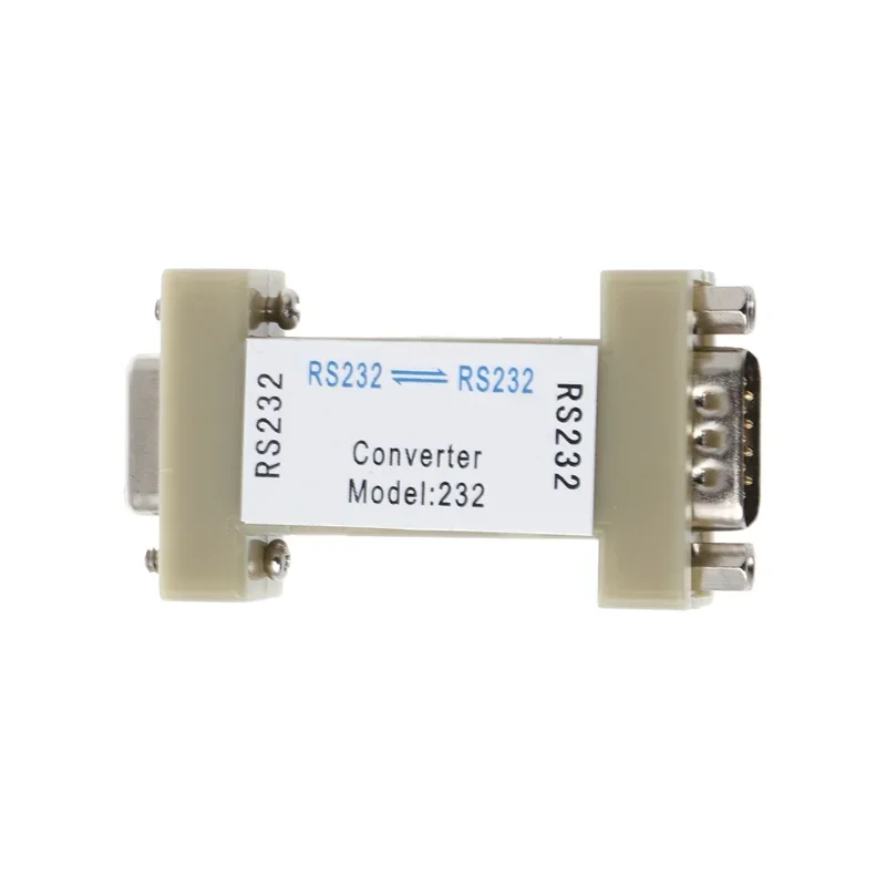 Aislador eléctrico óptico de puerto serie RS232 a RS232 alimentado por puerto, protege la unidad de extensión de aislamiento óptico de RS-232 de PC