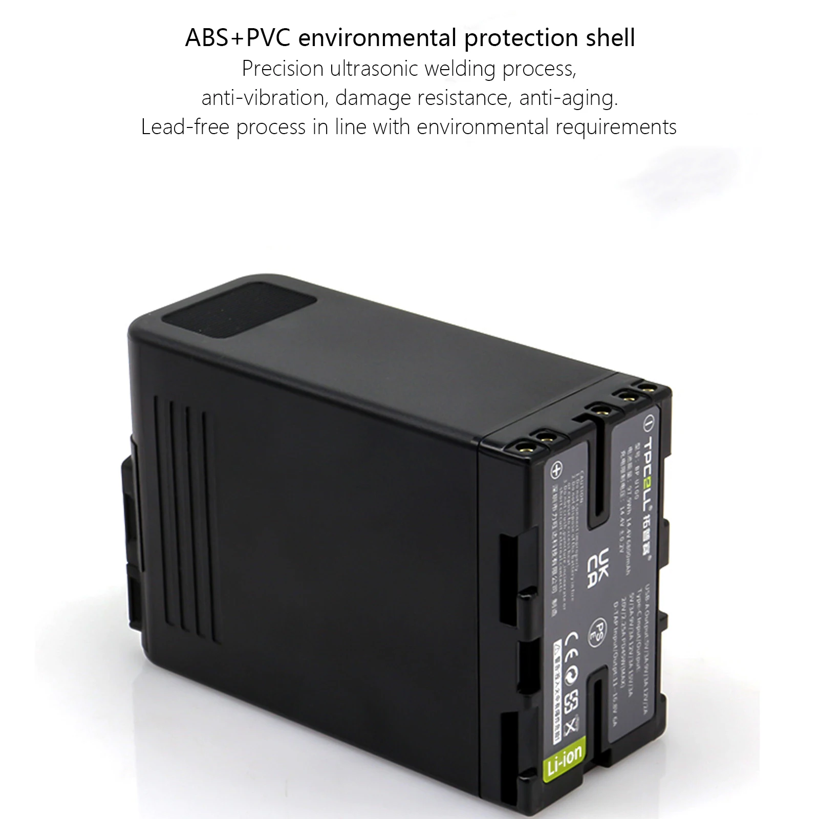 Batería BP-U100 con carga rápida PD45W para Sony Z280 FS5 7 FX6 Z190 EX1R EX200 BP-U30 U60 U70 U90 - imagen 4