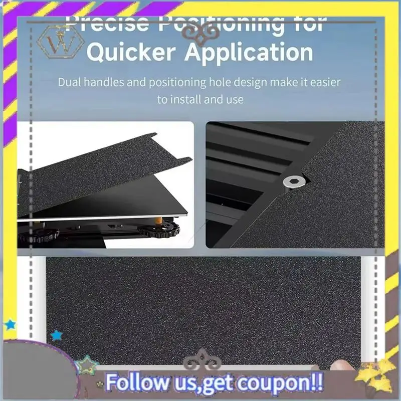 Nueva placa de construcción con revestimiento PEI de doble cara, hoja texturizada, placa de plataforma magnética de acero con resorte Flexible para Creality K1 S1 - imagen 2