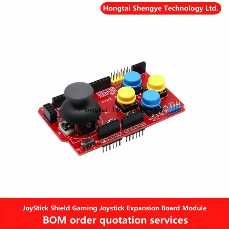 La placa de expansión del joystick para juegos JoyStick Shield emula el módulo de función de teclado y mouse - imagen 2