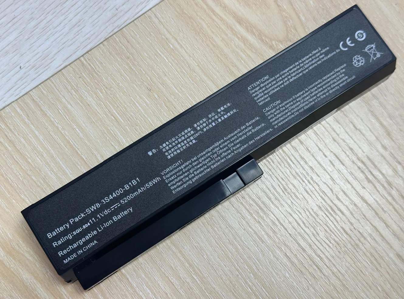 Batería del ordenador portátil SQU-804 SQU-805 SQU-807 para LG R410 R480 R490 R510 R560 R570 R580 R590 E210 E310 para HASEE HP550 HP560 HP650 - imagen 3