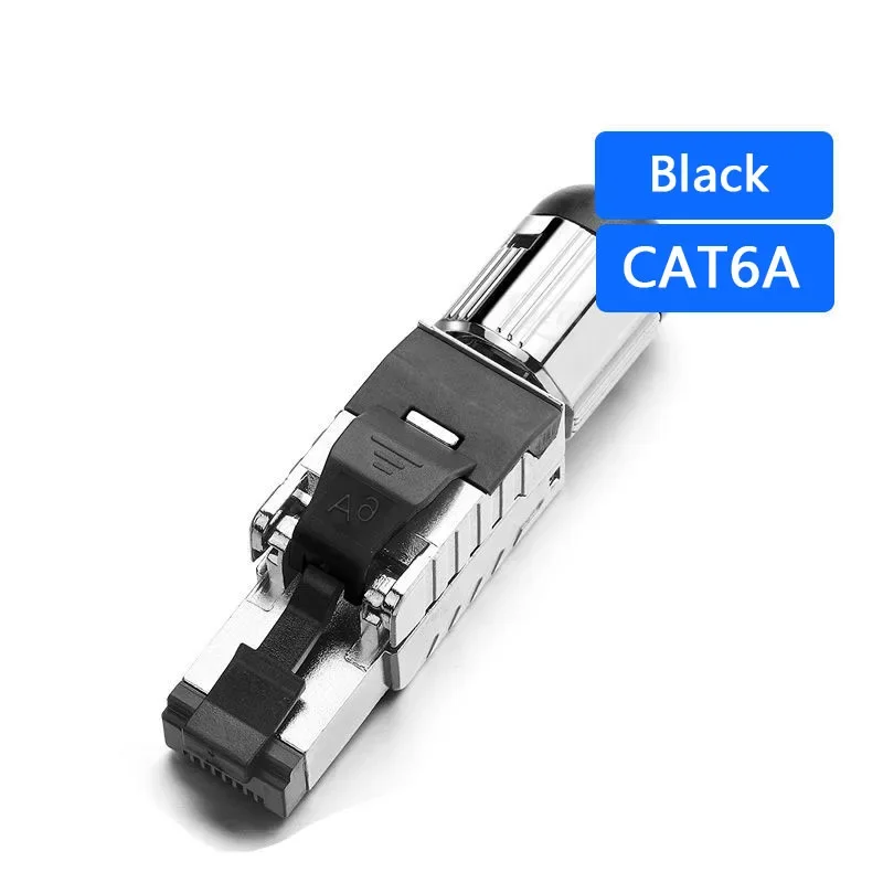 Black CAT6A
