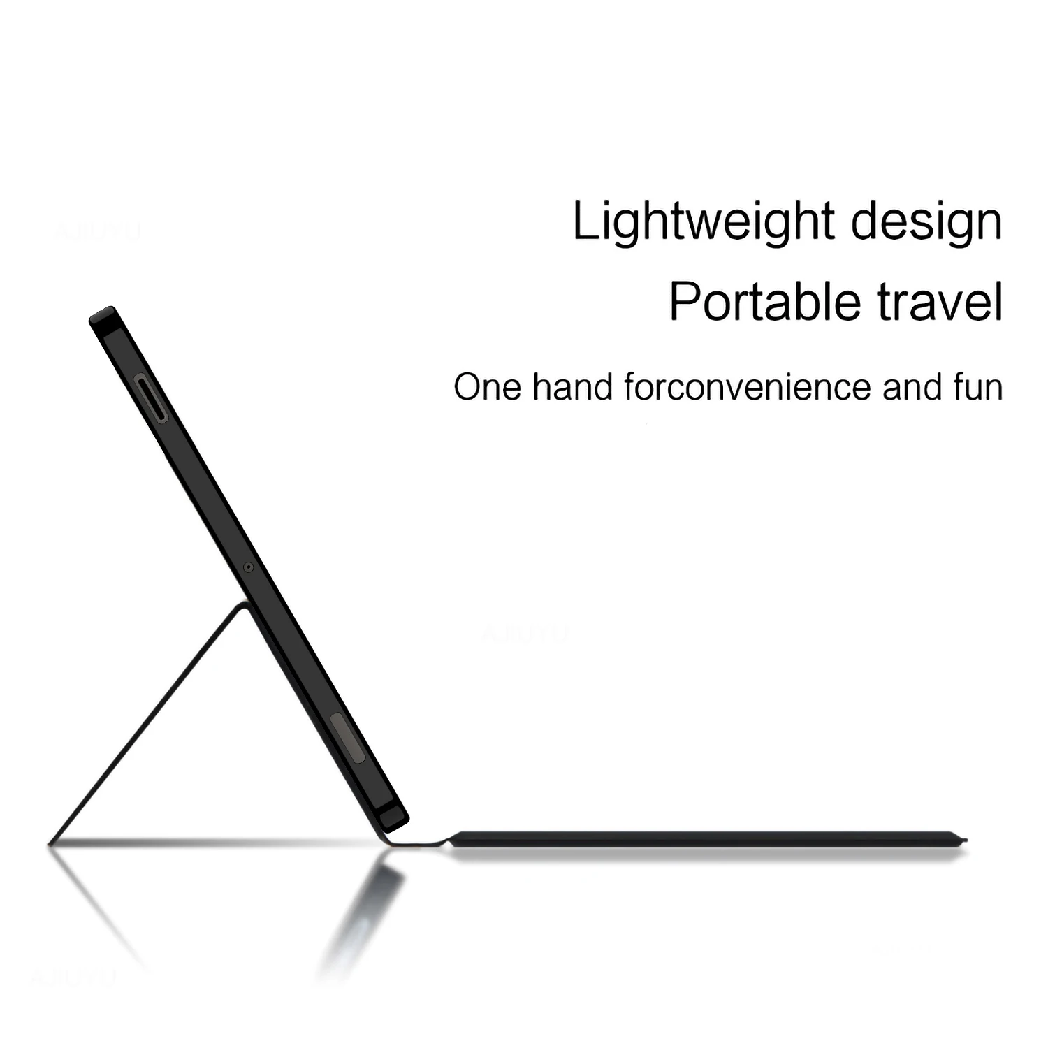 Funda con teclado retroiluminado para Samsung Galaxy Tab S10 FE S9 FE 10,9 "XM-X520 X510 Funda con soporte para Tab S7 S8 S9 11 A8 10,5" - imagen 5