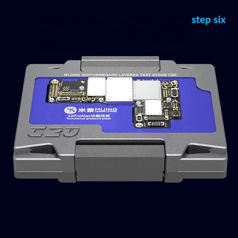 Mijing C20 4 en 1 accesorio de prueba de marco medio para 12 12pro 12promax 12mini placa base prueba de capas de marco superior e inferior - imagen 4
