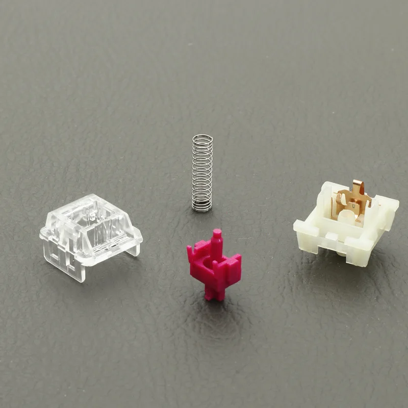 Interruptor de teclado mecánico eje burdeos eje de teclado mecánico personalizado sonido de mahjong intercambiable en caliente - imagen 4