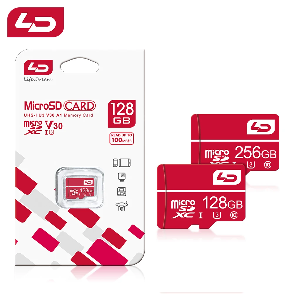 Tarjeta de memoria Microsd LD Original, 256GB, 128GB, 64GB, 1TB, 512GB, 32GB, tarjeta TF - imagen 2
