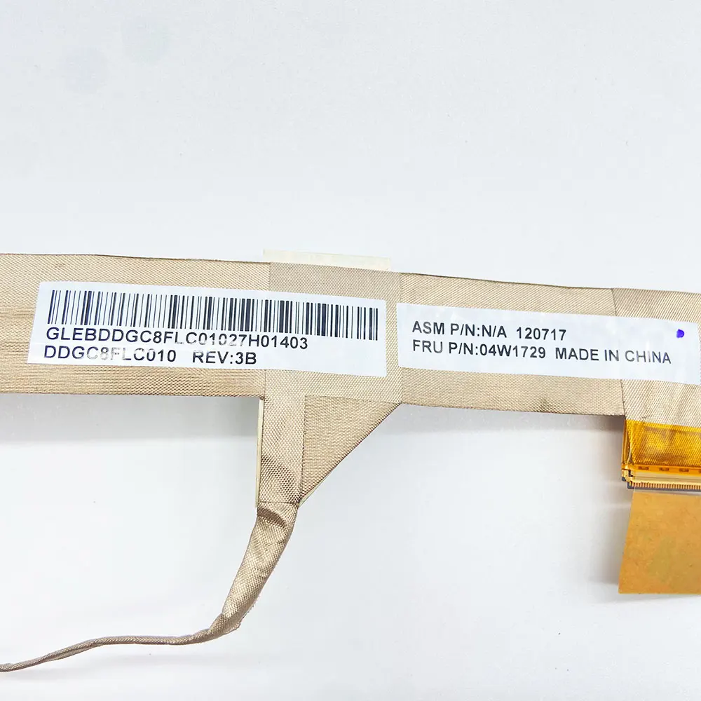 Cable flexible de pantalla de vídeo para portátil Lenovo ThinkPad L520, L512, 15,6 ", DDGC8FLC010, 04W1729 - imagen 4