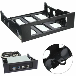Convertidor 3.5 a 5.25 pulgadas para unidad óptica panel frontal