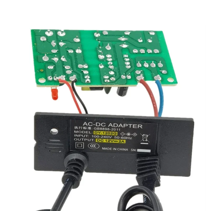 Adaptador de corriente para cámara CCTV, cargador impermeable para exteriores, enchufe EU US AU, AC/DC 12V 2A 2000ma - imagen 5