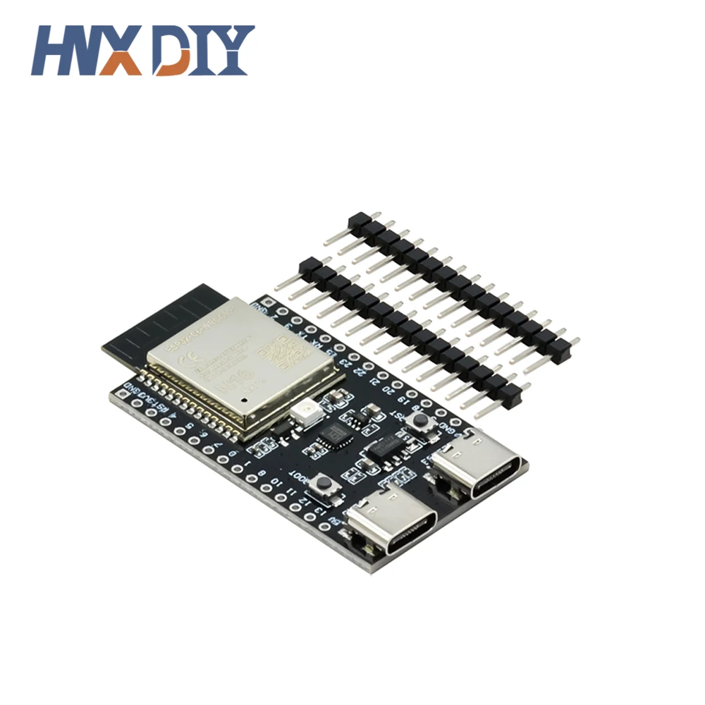 1-10 Uds ESP32-C6 WiFi + Bluetooth Internet de las cosas Placa de desarrollo Dual tipo C ESP 32 placa central ESP32-C6-DevKit C para Arduino - imagen 5