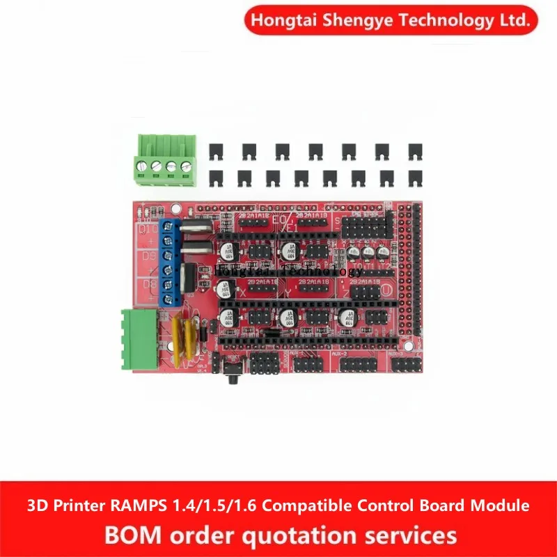 Rampas de impresora 3D 1,4/1,5/1,6 Módulo de placa de control compatible Reprap de control de impresora
