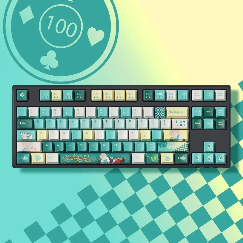 Kit de teclado mecánico DK87, Kit de teclado ergonómico personalizado multimodo inalámbrico de 2,4G, teclados mecánicos para juegos y oficina - imagen 4