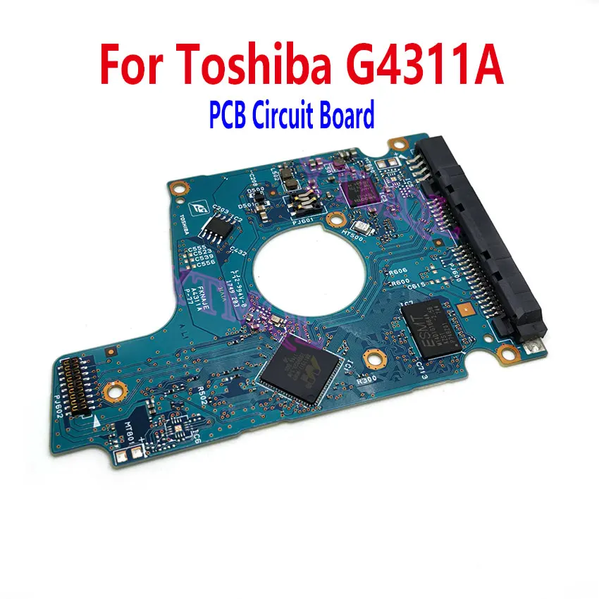 Placa de circuito PCB para disco duro Toshiba, placa lógica G4311A, SATA, 26 Pines, 4P, 7P, 15 Pines, conector SMT, 1 unidad - imagen 3
