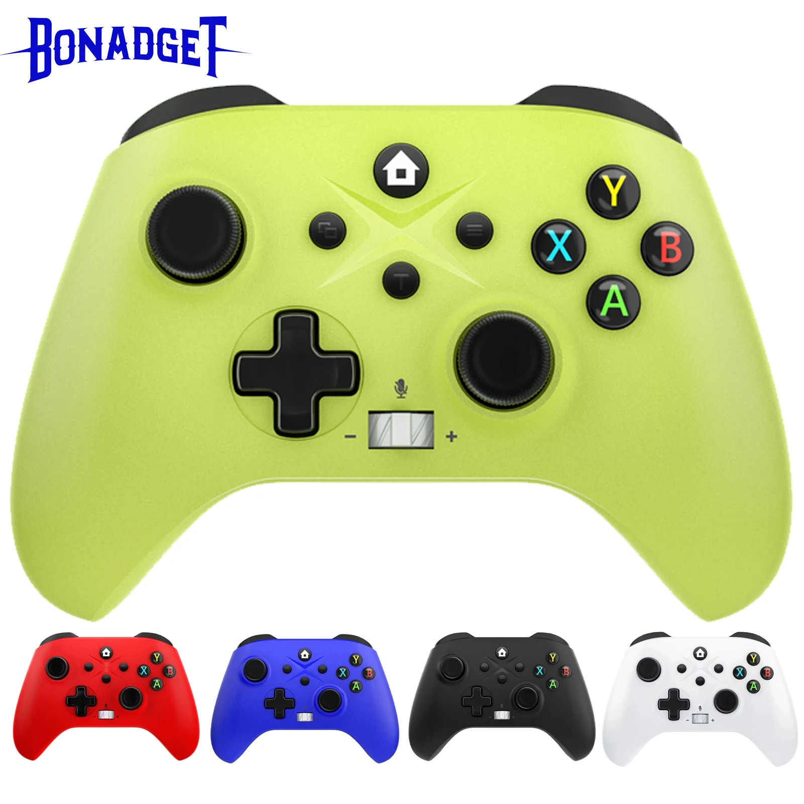 Mando inalámbrico para Xbox One, x-boxSeris S/X, controles de juego para Pc, giroscopio de seis ejes con vibración Dual, Joystick remoto para juegos, balancín Hall - imagen 2