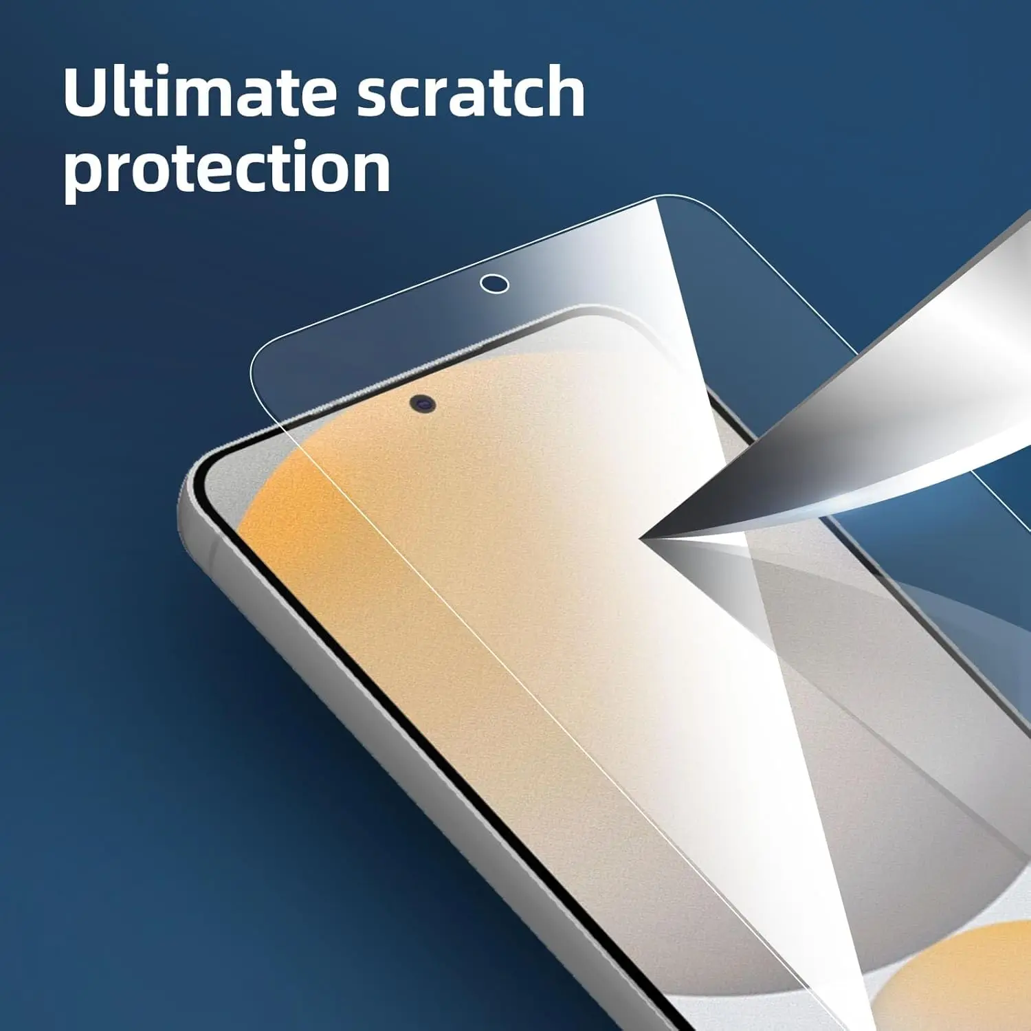 Para Samsung Galaxy S24 FE 5G HD Película protectora de pantalla de vidrio templado - Escudo antirotura para protección de pantalla de teléfono celular - imagen 5