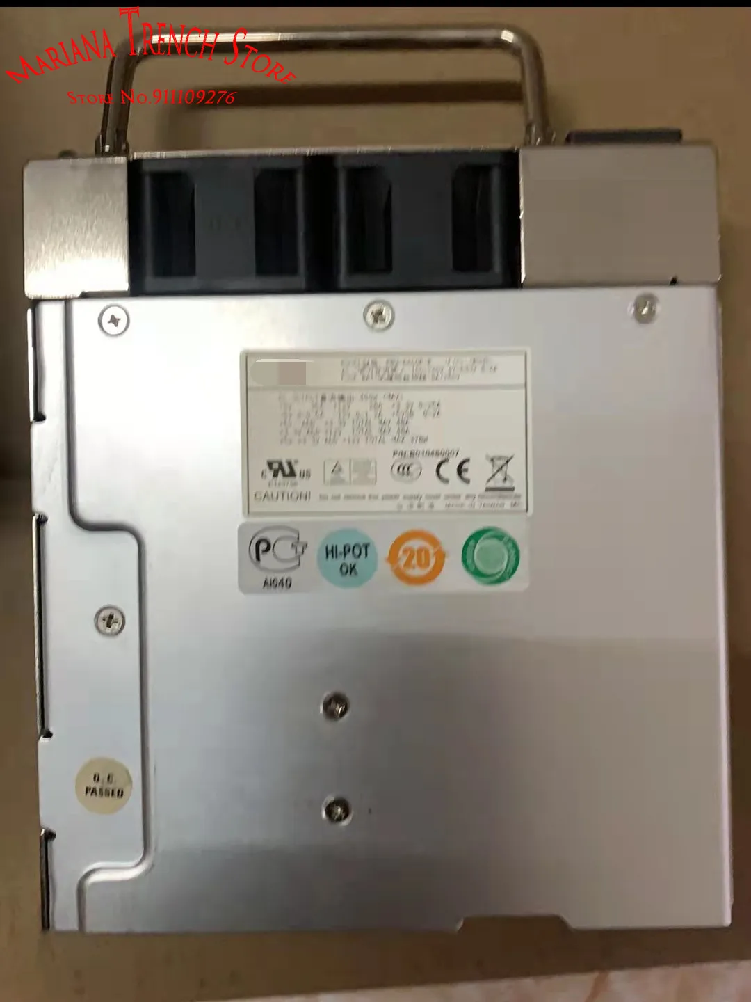 MRW-6400P (F/C) MRW-6400P-R (F/C) para estación de trabajo de servidor Zippy EMACS Fuente de alimentación de 400 W (2 módulos de alimentación + 1 jaula de alimentación) - imagen 4