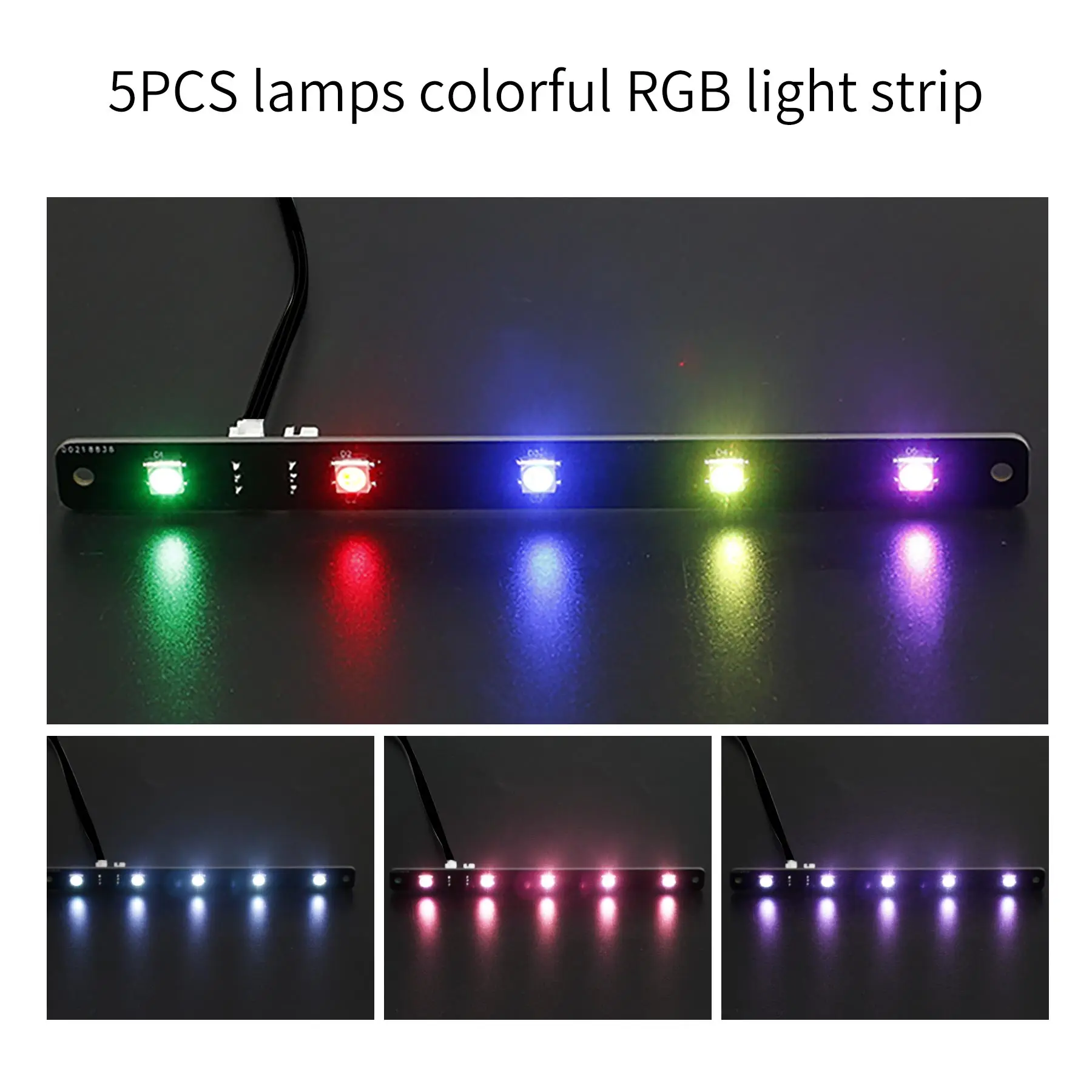 5 uds 14 Uds lámpara programable RGB luz WS2812 PH2.0 interfaz para placa Microbit Pico ESP32 y Raspberry Pi - imagen 5