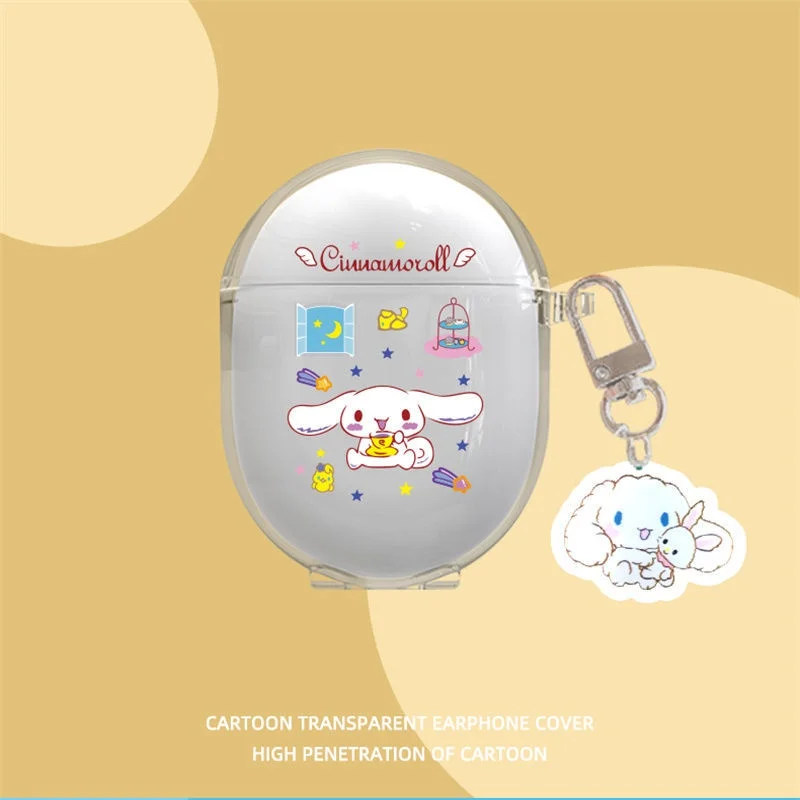 Étui de protection pour écouteurs Xiaomi Redmi Buds 4, housse transparente de dessin animé, boîte de chargement pour casque sans fil Redmi Buds4 - imagen 4