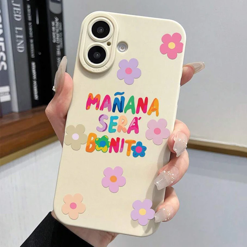 Funda de teléfono esmerilada de TPU con estampado de lema para iPhone 16 15 14 13 12 11 Pro Max XS X XR 7 8 Plus SE 2022, funda suave a prueba de golpes - imagen 4