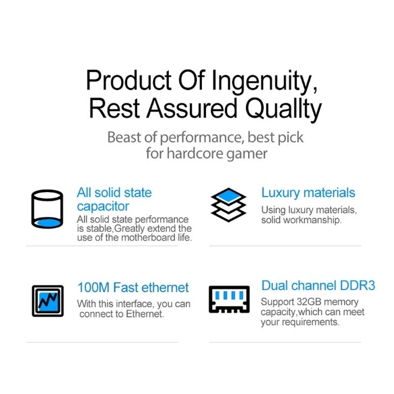 X58M 2.0 LGA1366 DUAL CANAL MATRA 2 X DDR3 para REG ECC 1066/1333/1600/1866 32GB