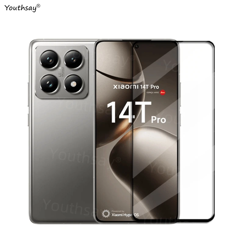 For Xiaomi 14T Full Cover Tempered Glass Xiaomi 14T Pro Screen Protector HD Screen Glass Ptotective Phone Film For Xiaomi 14T - imagen 4