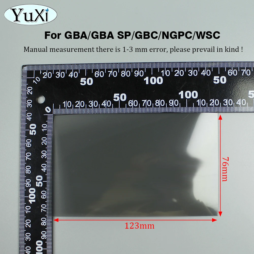 Película polarizadora de pantalla para Nintendo GBA SP/GBC/GB/GBP NGPC/WSC, película de protección de lentes, accesorios de repuesto para juegos, 2 piezas - imagen 4