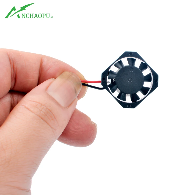 Ventilador de 9V 12V 2,2 cm 22mm 22x22x7mm 2207 Micro ventilador de refrigeración ultrafino para luces LED de coche