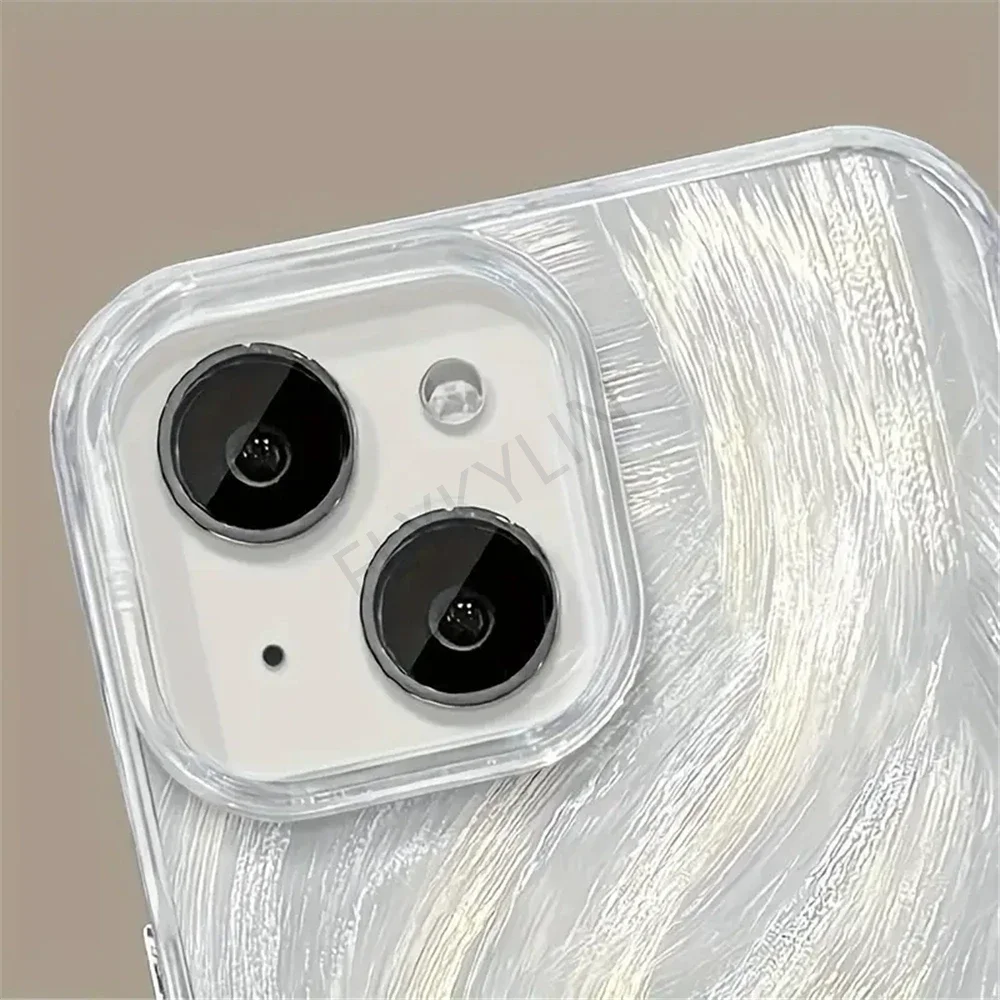 Funda de teléfono con pulsera de diamantes y perlas para OPPO A16 A16S A54S A53S A17 A5 A9 2020 Reno 11 12 Pro 12F, cubierta de cadena con brillo degradado - imagen 5