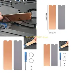 J1HC M.2 2280 Heatsink M.2 NVME Radiador PC PC Radiador Silicona Termal