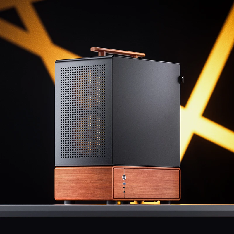 Caja JONSBO T7 MATX, chasis de ordenador de escritorio portátil, fuente de alimentación ATX, compatible con tarjeta gráfica de 280mm - imagen 5