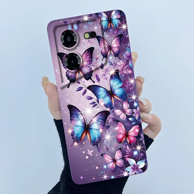 Para Tecno Pova 5 Pro 5G funda LH8n cubierta a prueba de golpes moda simplicidad pintura al óleo fundas de teléfono para Tecno Pova 5 Pova5 LH7n Shell - imagen 5