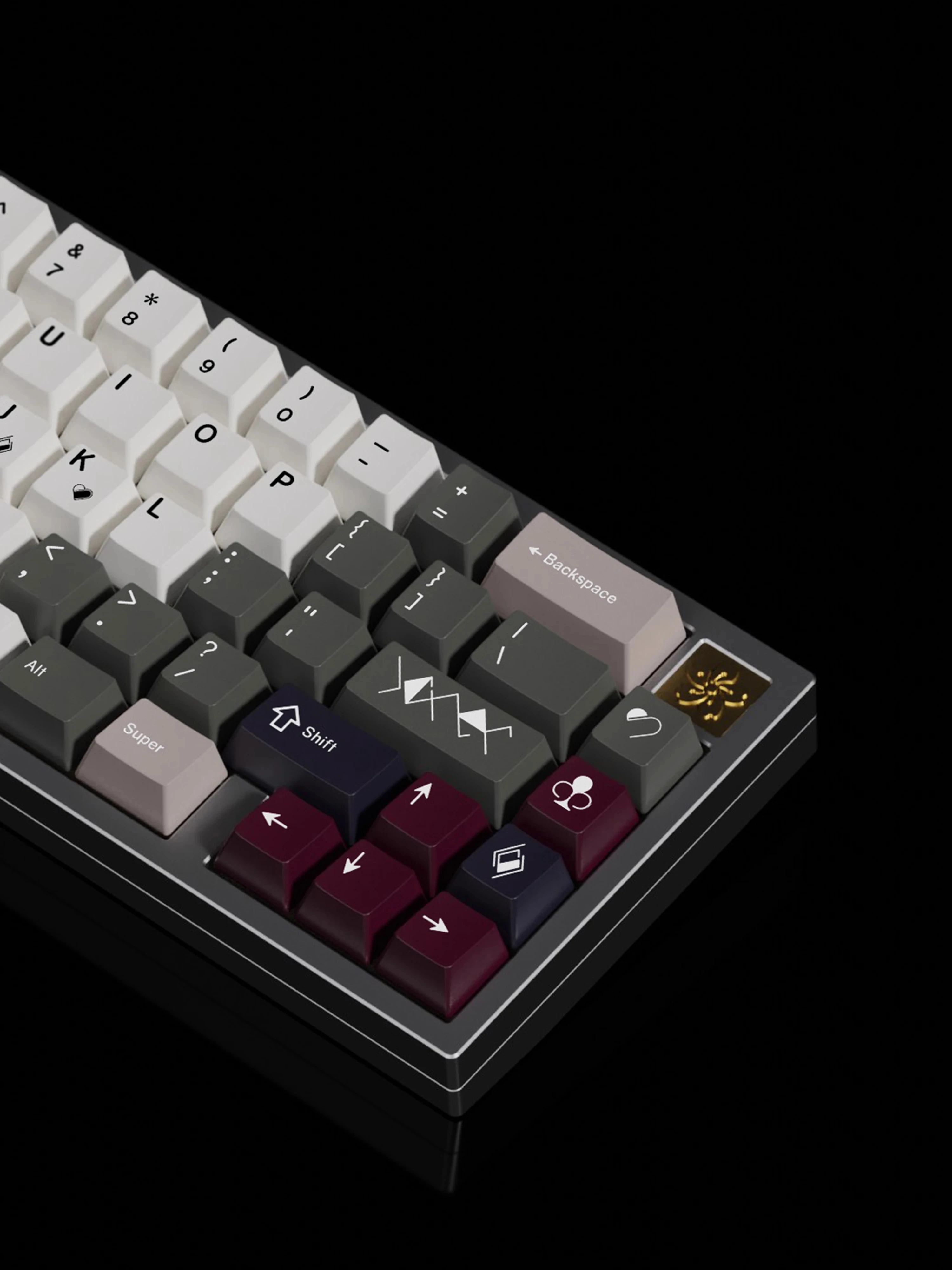 Teclas de póker PBT personalizadas para teclado mecánico, teclas, perfil de cereza, DYE-SUB, 172 teclas - imagen 5