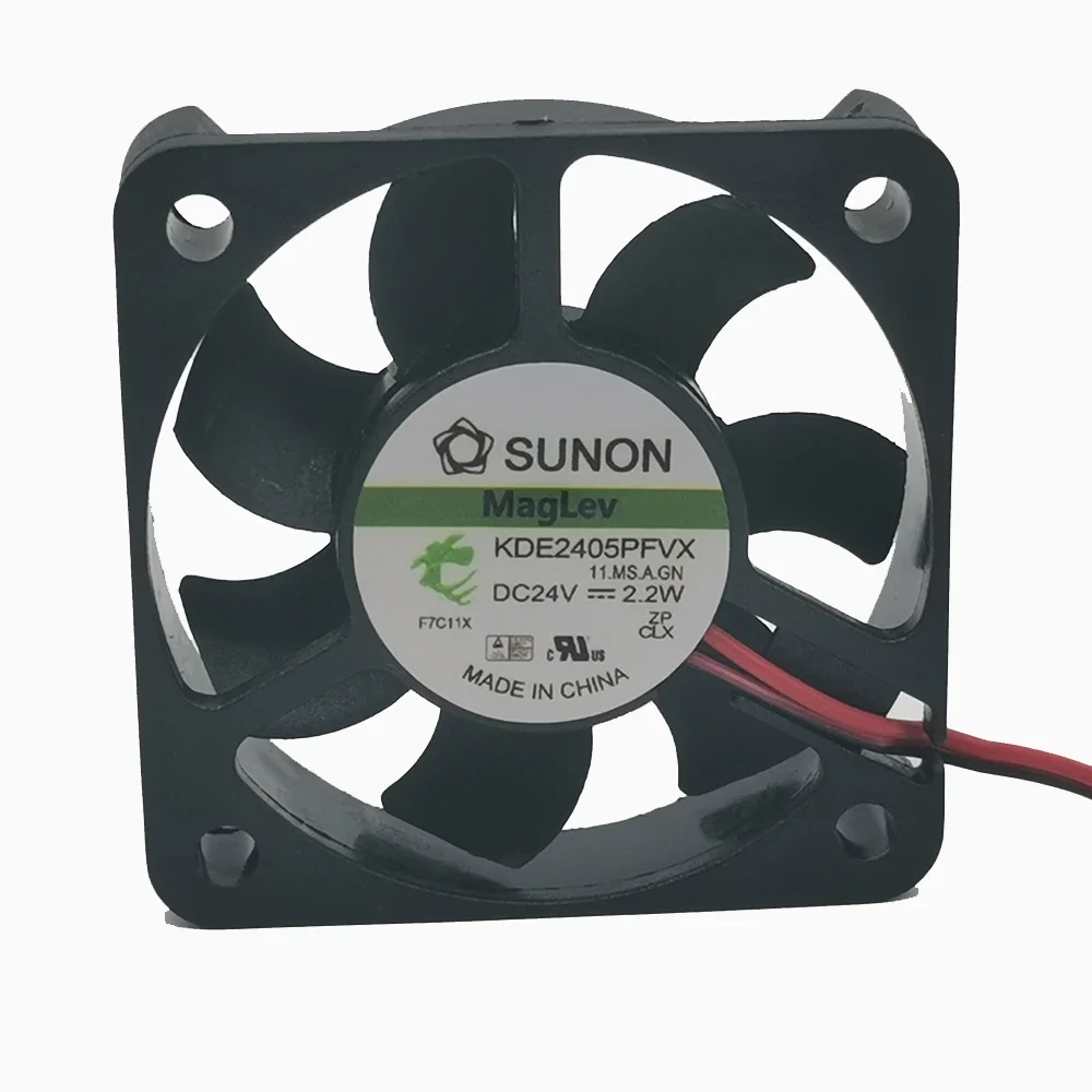Ventilador inversor de 2 cables para Sunon Kde2405pfvx 5010 24V DC 2,2 W 5cm 50*50*10MM