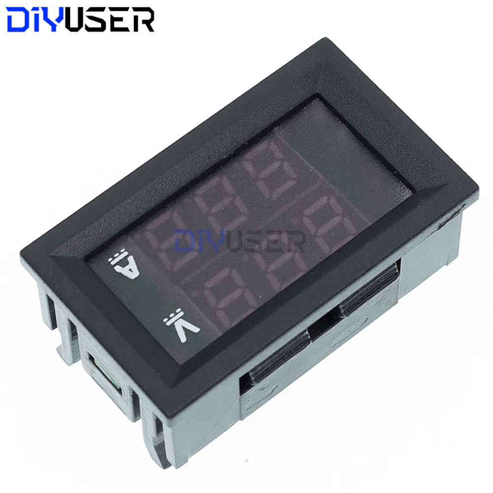 0-100V 10A Volt Amp Meter Pantalla LED dual - Panel de prueba de corriente de voltaje CC para batería de automóvil, fuente de alimentación - imagen 3