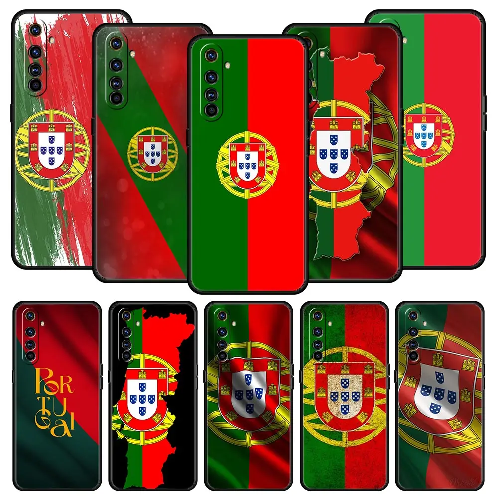 Funda de teléfono de Portugal para Realme 13 12 11 10 4G 9 8 5G 7 GT5 GT3 GT2 Pro Plus C21 C11 C25 C35 GT Neo 2 3 3T 5